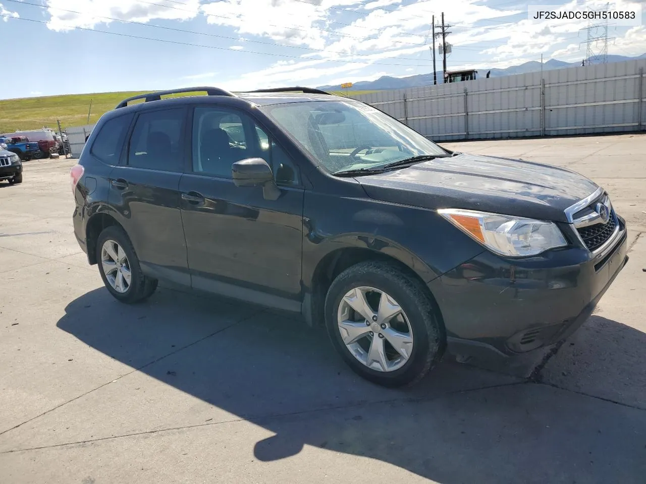 2016 Subaru Forester 2.5I Premium VIN: JF2SJADC5GH510583 Lot: 59552434