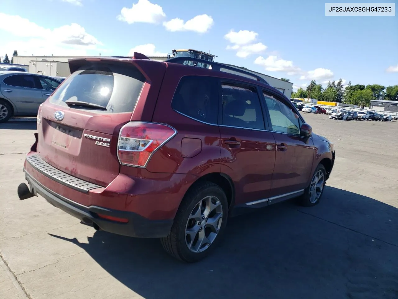 2016 Subaru Forester 2.5I Touring VIN: JF2SJAXC8GH547235 Lot: 59574514