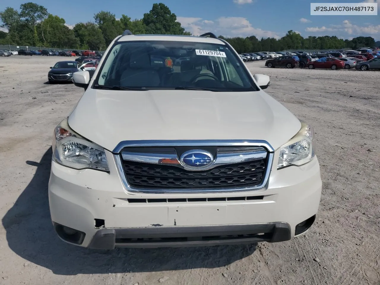 2016 Subaru Forester 2.5I Touring VIN: JF2SJAXC7GH487173 Lot: 61129704