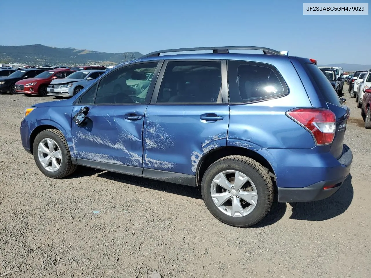 2016 Subaru Forester 2.5I VIN: JF2SJABC5GH479029 Lot: 61729244