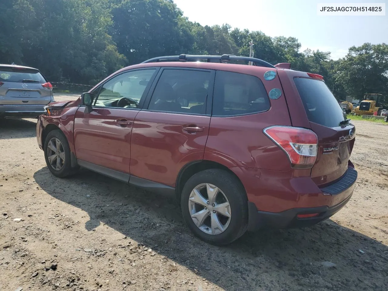 2016 Subaru Forester 2.5I Premium VIN: JF2SJAGC7GH514825 Lot: 62846124