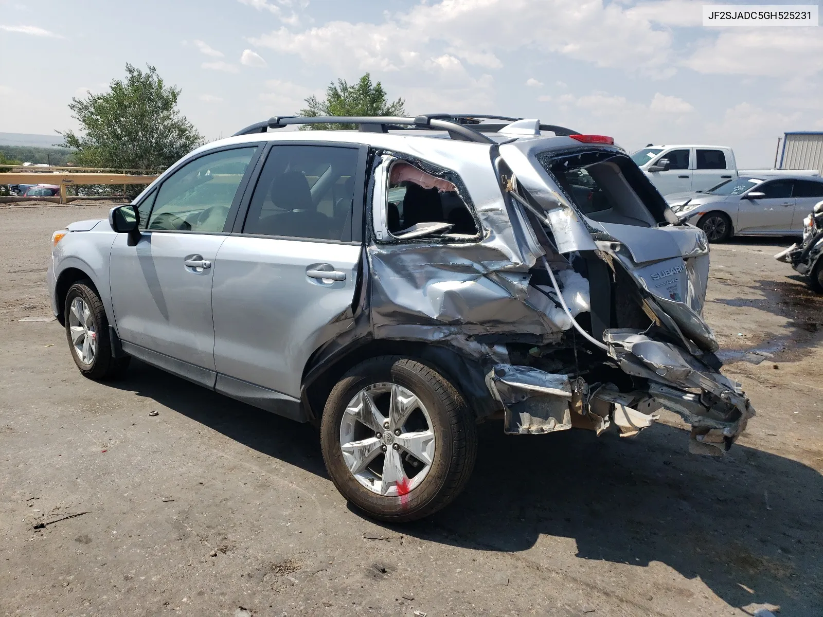 2016 Subaru Forester 2.5I Premium VIN: JF2SJADC5GH525231 Lot: 63516124