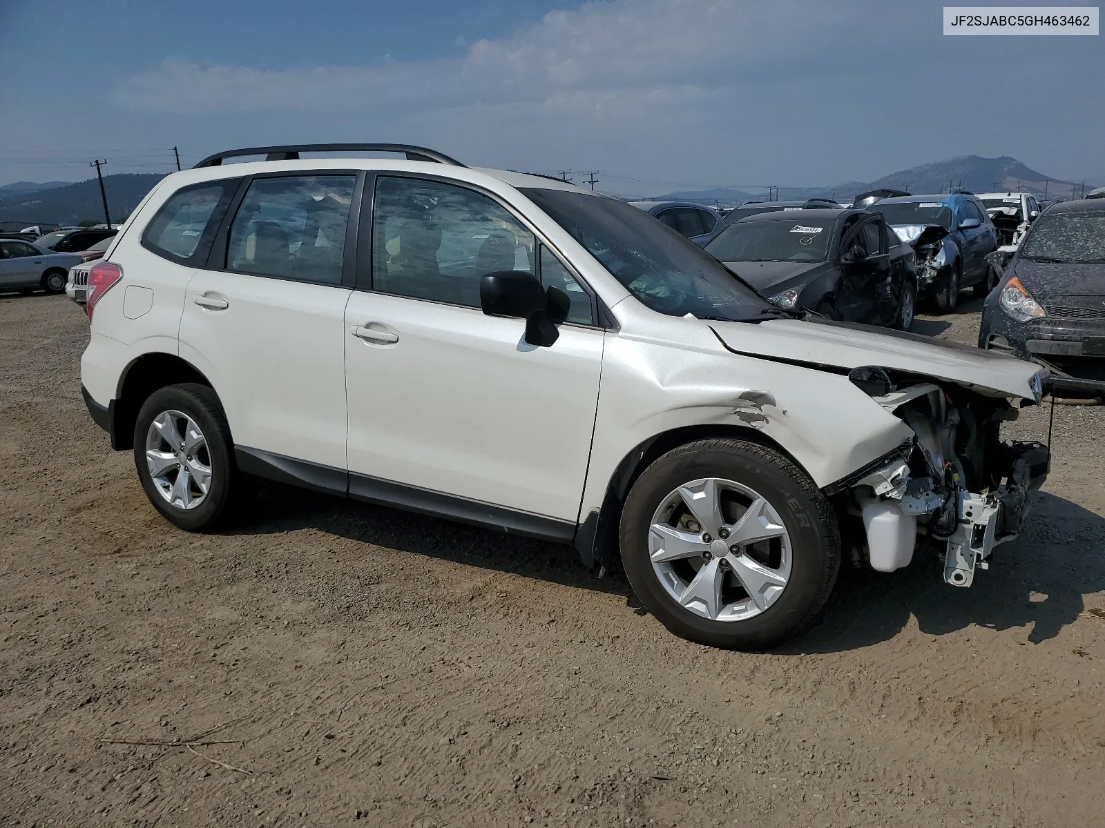 2016 Subaru Forester 2.5I VIN: JF2SJABC5GH463462 Lot: 63632504