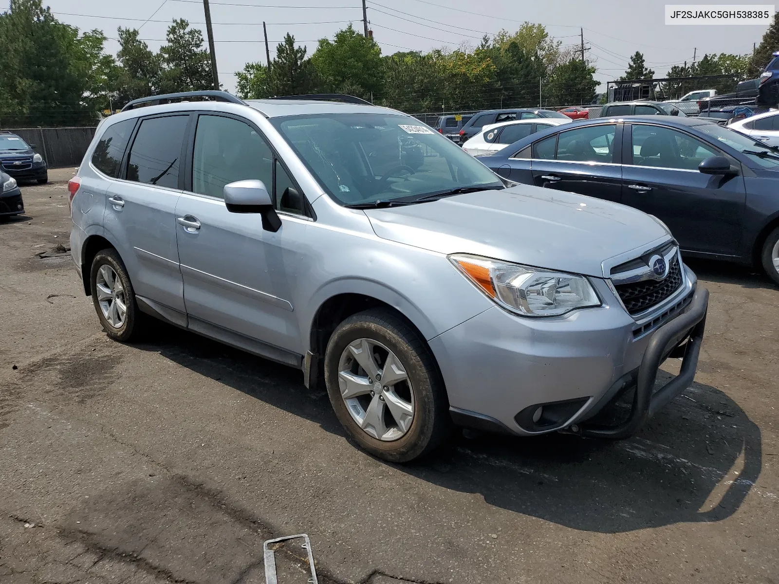 2016 Subaru Forester 2.5I Limited VIN: JF2SJAKC5GH538385 Lot: 64234014