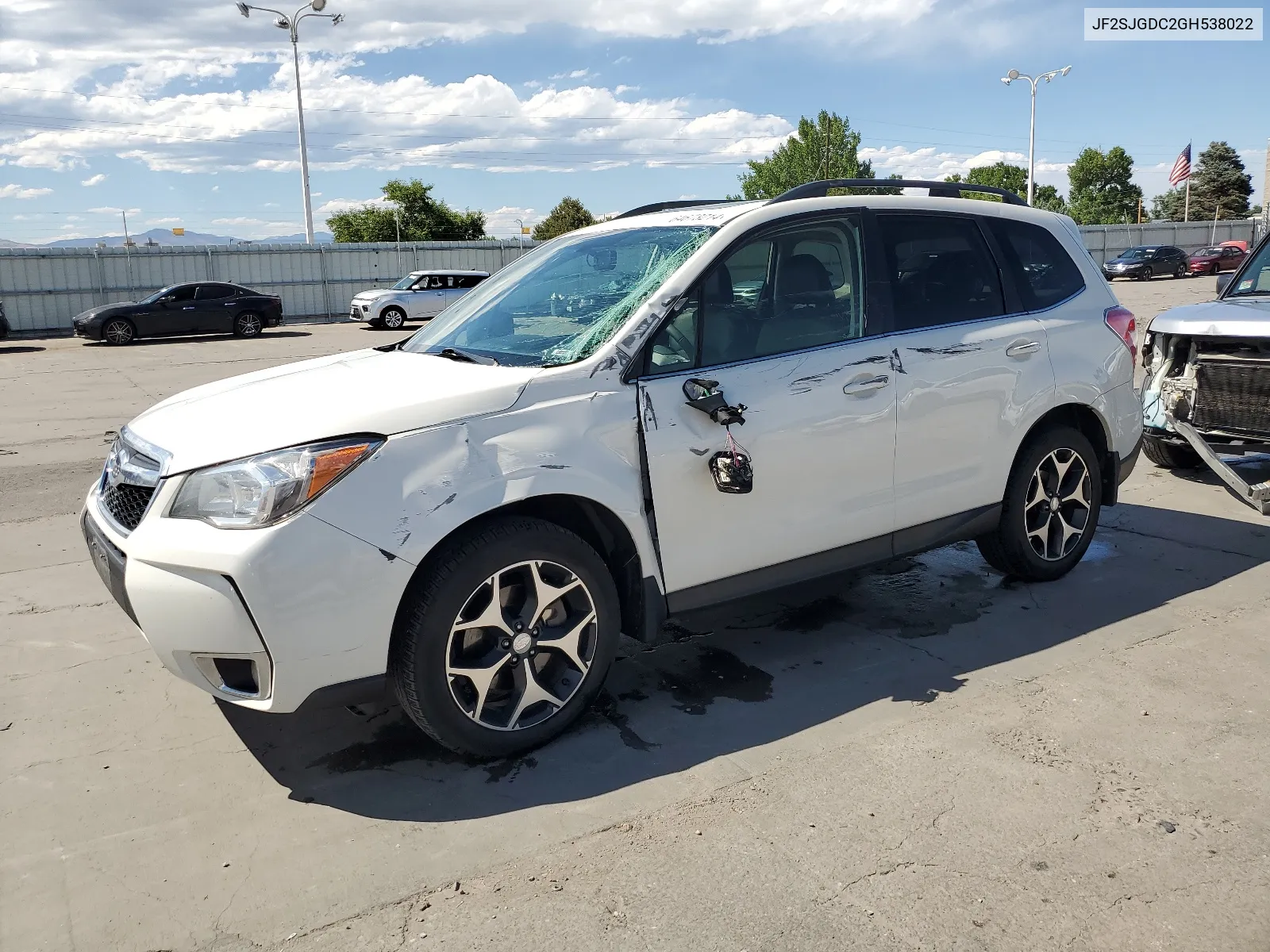 2016 Subaru Forester 2.0Xt Premium VIN: JF2SJGDC2GH538022 Lot: 64673214