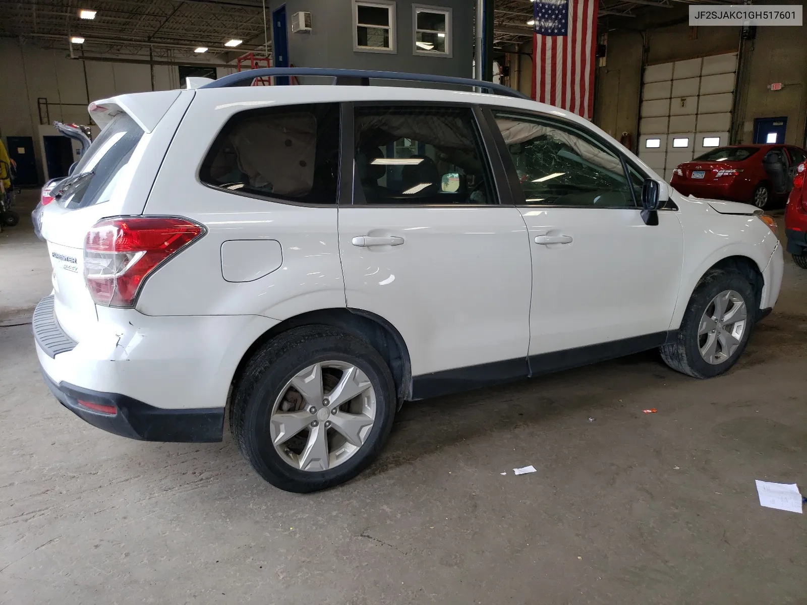 2016 Subaru Forester 2.5I Limited VIN: JF2SJAKC1GH517601 Lot: 64958914