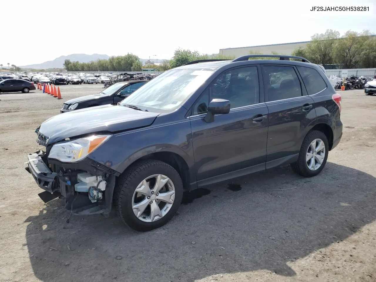 2016 Subaru Forester 2.5I Limited VIN: JF2SJAHC5GH538281 Lot: 65236984