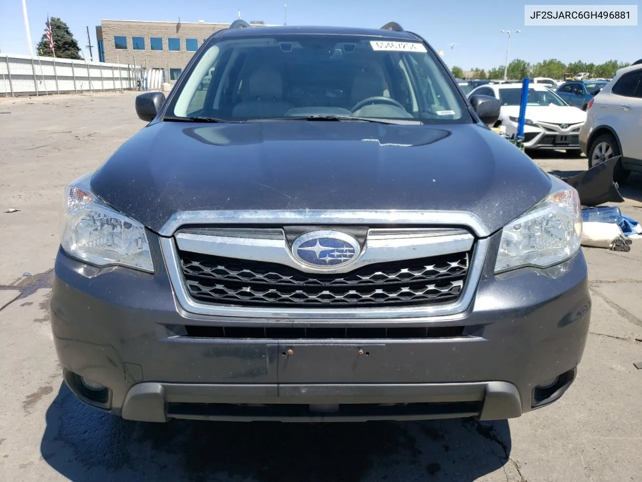 JF2SJARC6GH496881 2016 Subaru Forester 2.5I Limited