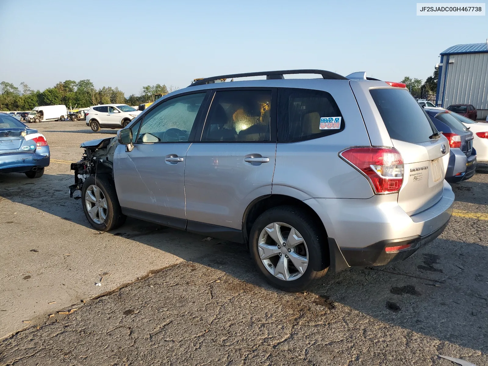 2016 Subaru Forester 2.5I Premium VIN: JF2SJADC0GH467738 Lot: 65795824