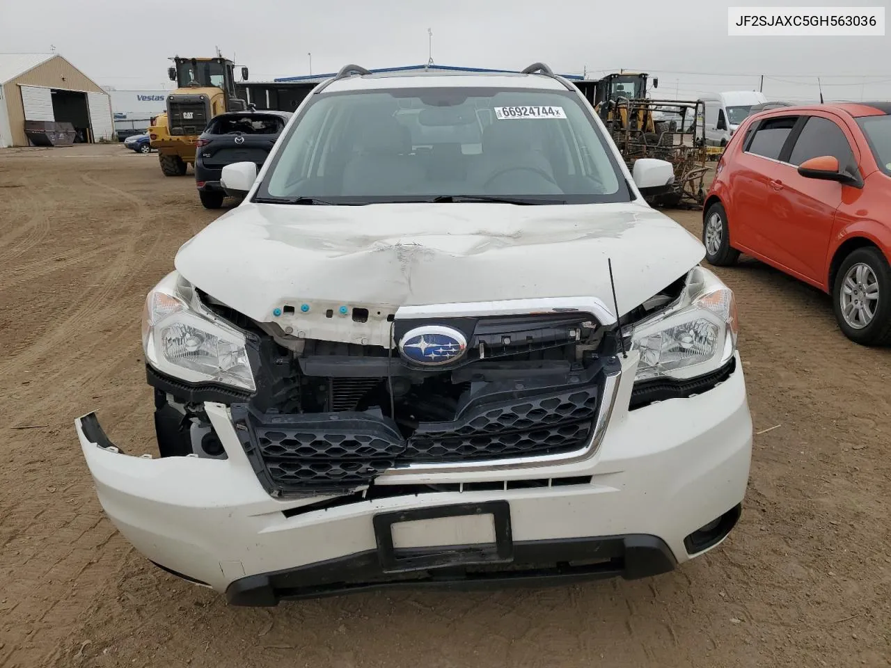 2016 Subaru Forester 2.5I Touring VIN: JF2SJAXC5GH563036 Lot: 66924744