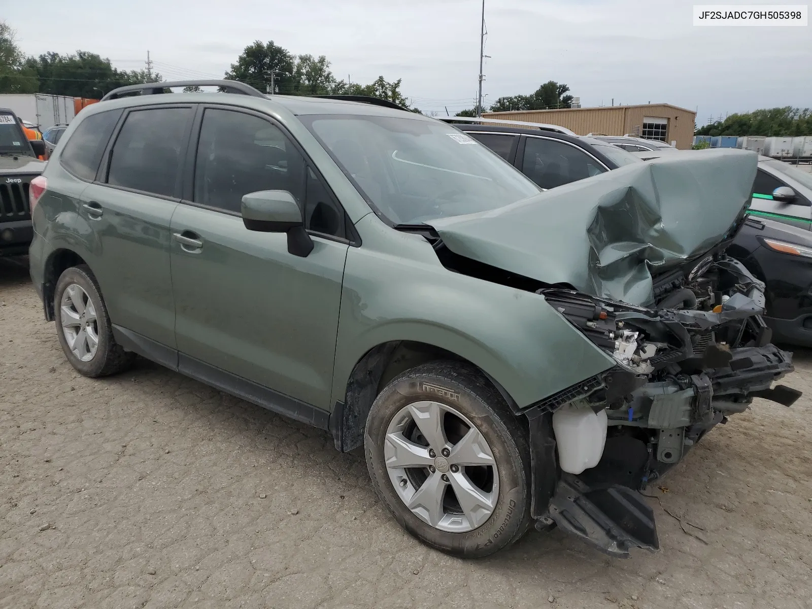 2016 Subaru Forester 2.5I Premium VIN: JF2SJADC7GH505398 Lot: 67208944