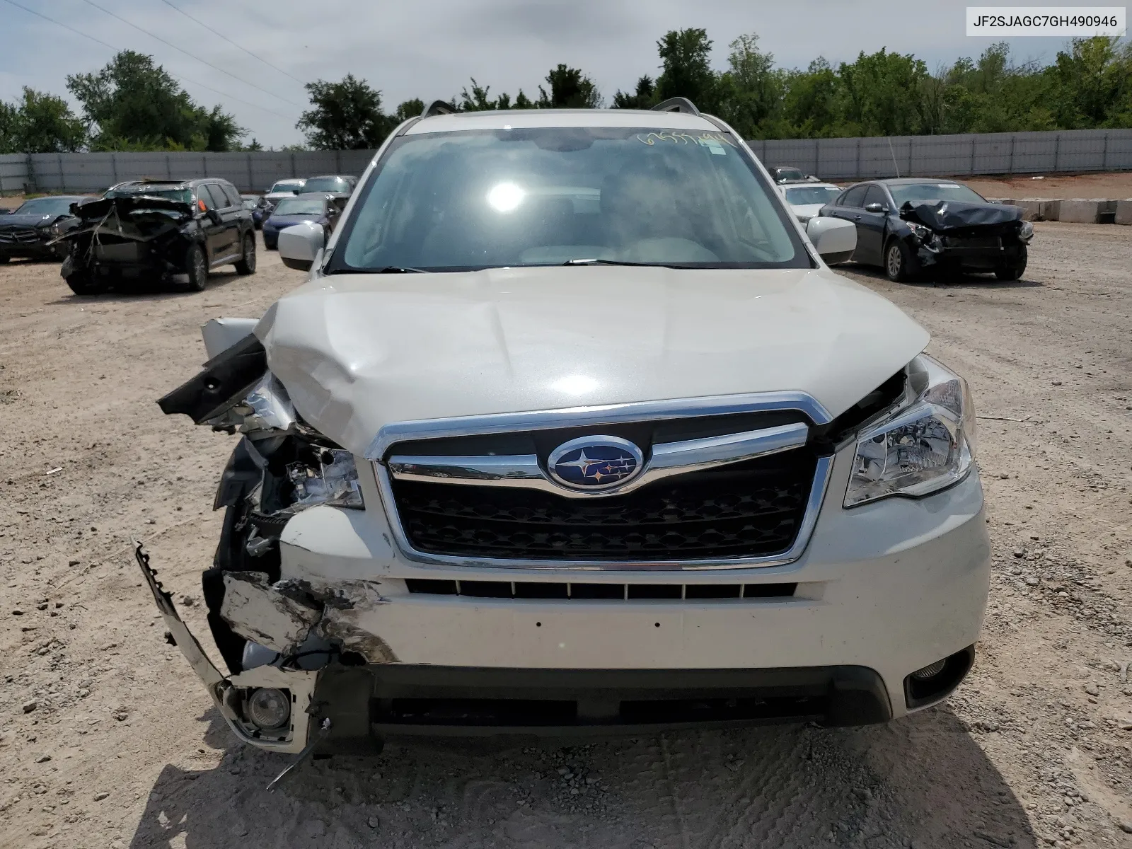 2016 Subaru Forester 2.5I Premium VIN: JF2SJAGC7GH490946 Lot: 67555194