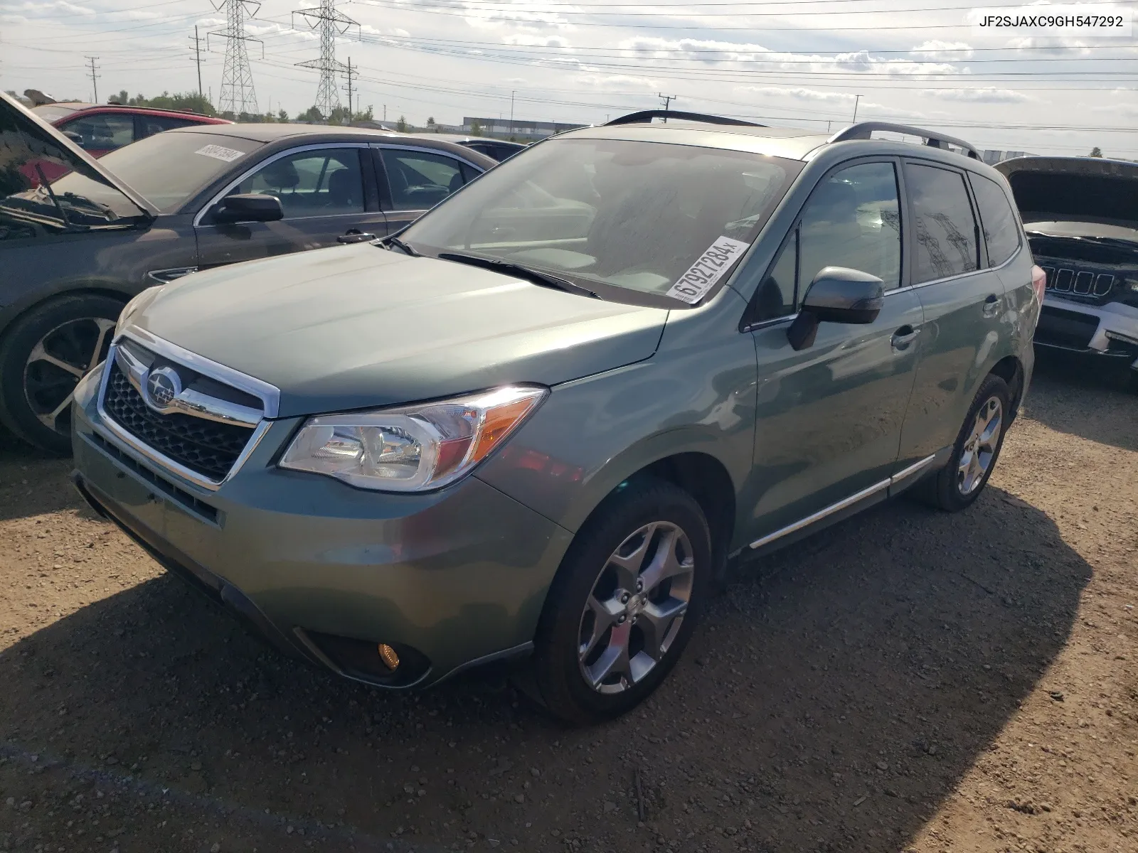 2016 Subaru Forester 2.5I Touring VIN: JF2SJAXC9GH547292 Lot: 67927284