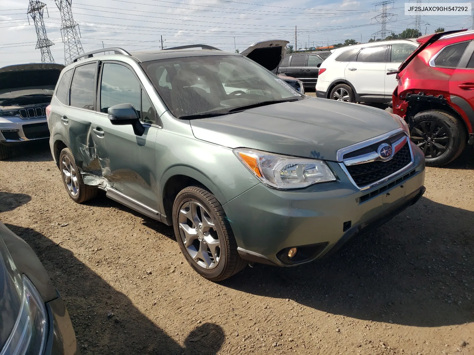 2016 Subaru Forester 2.5I Touring VIN: JF2SJAXC9GH547292 Lot: 67927284