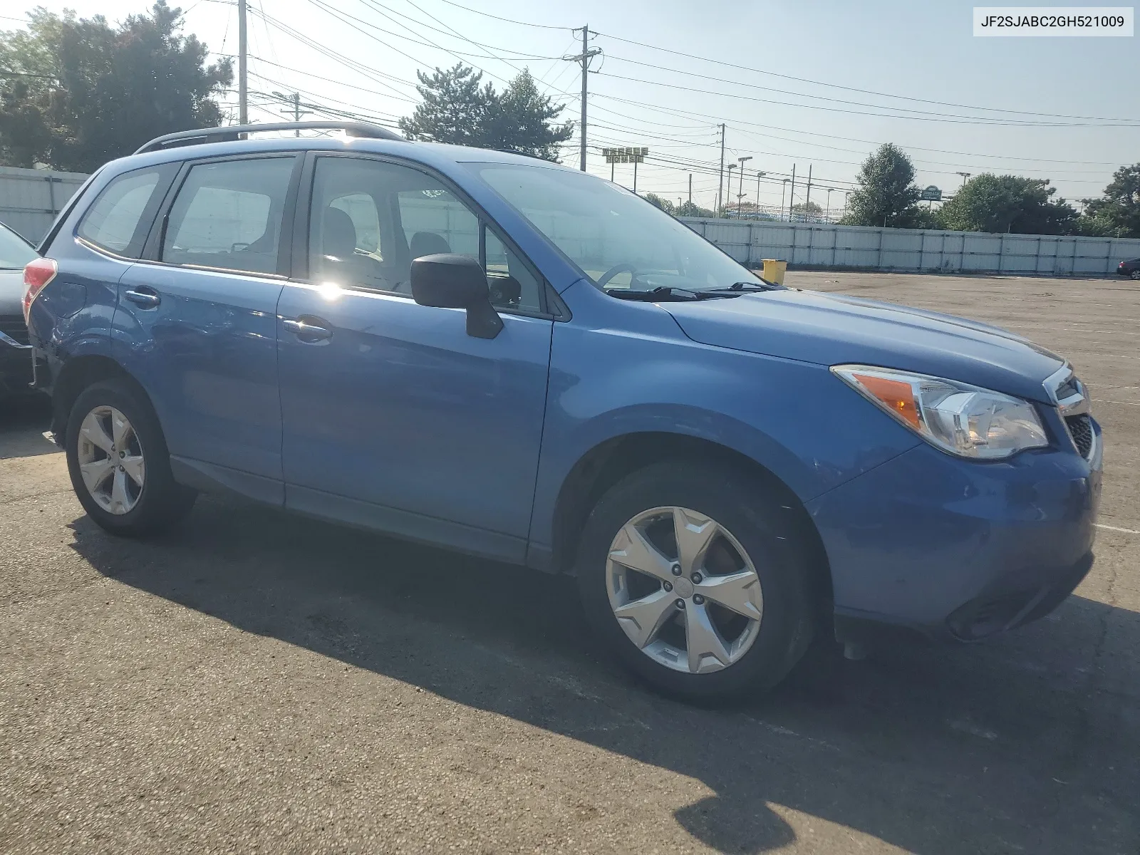 2016 Subaru Forester 2.5I VIN: JF2SJABC2GH521009 Lot: 68616224