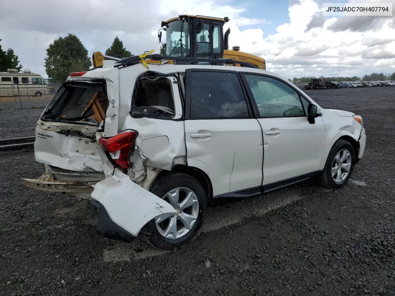 2016 Subaru Forester 2.5I Premium VIN: JF2SJADC7GH407794 Lot: 68632914