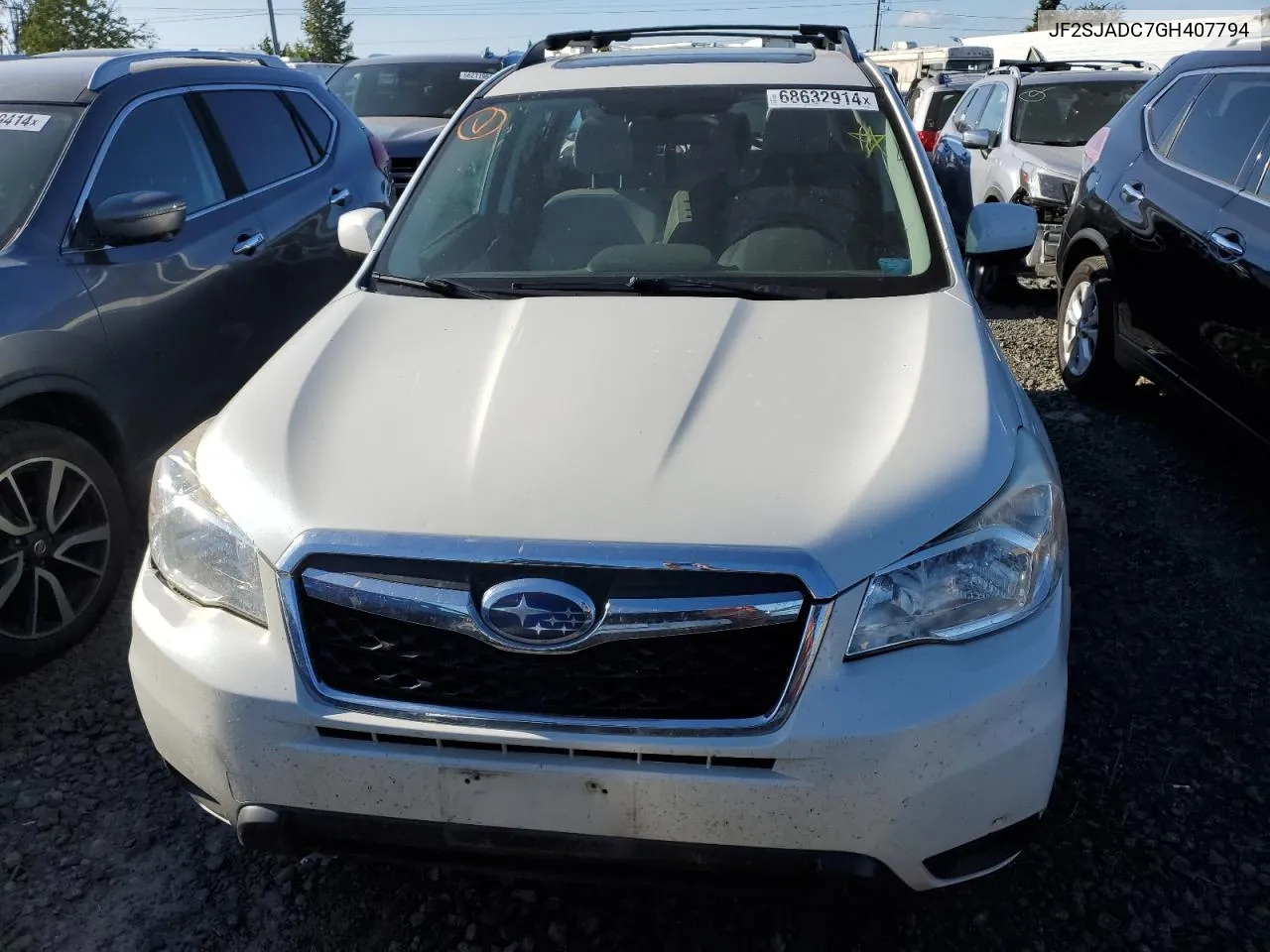 JF2SJADC7GH407794 2016 Subaru Forester 2.5I Premium