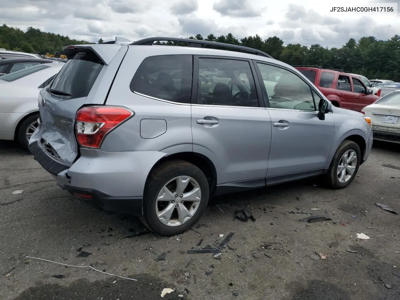 2016 Subaru Forester 2.5I Limited VIN: JF2SJAHC0GH417156 Lot: 69050744