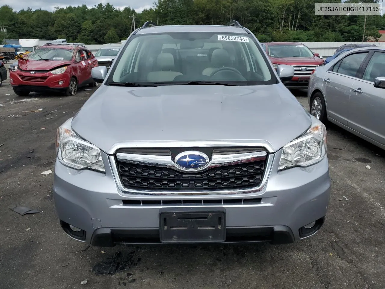 2016 Subaru Forester 2.5I Limited VIN: JF2SJAHC0GH417156 Lot: 69050744