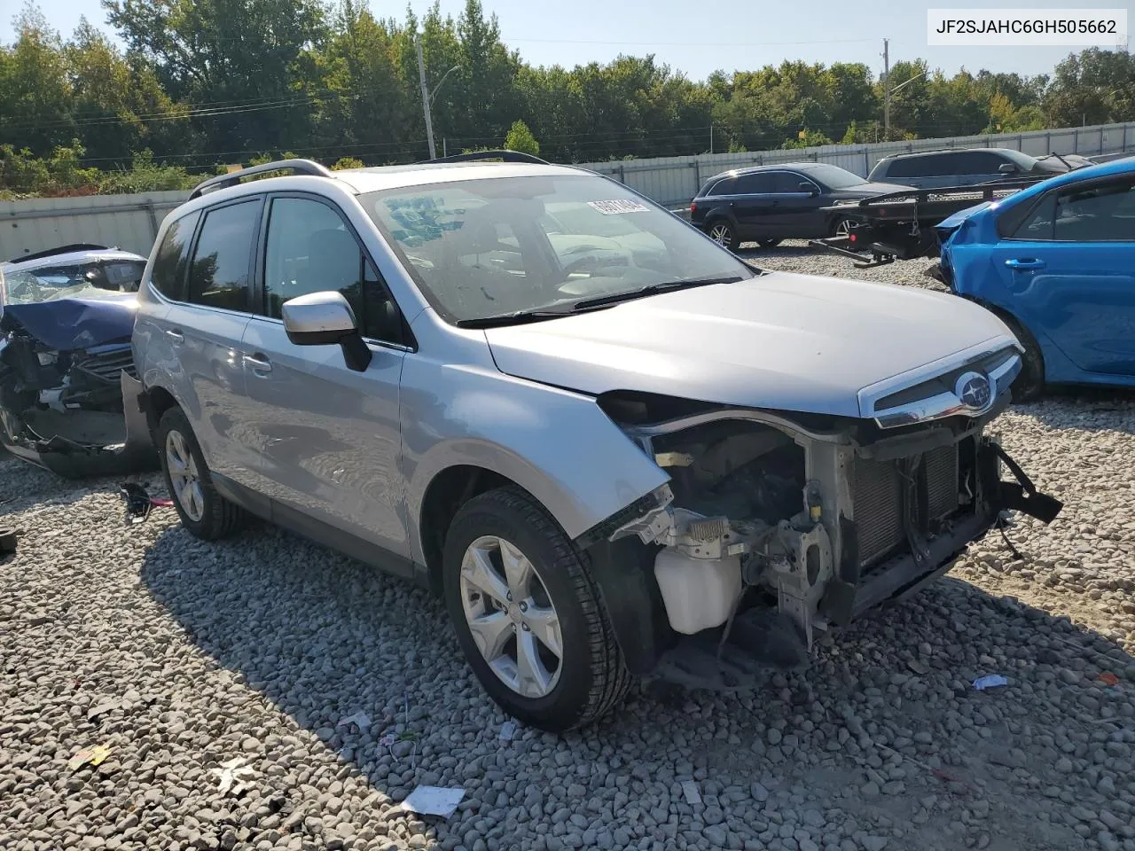 2016 Subaru Forester 2.5I Limited VIN: JF2SJAHC6GH505662 Lot: 69071494