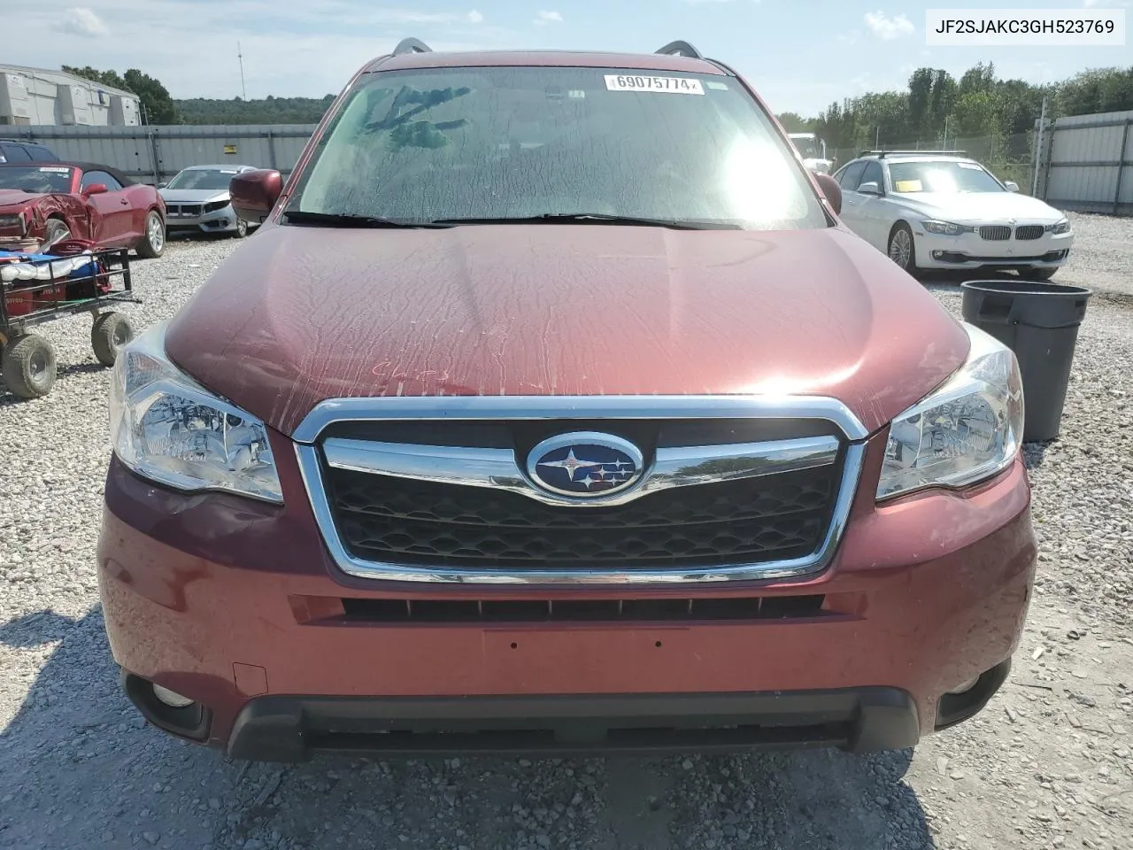 2016 Subaru Forester 2.5I Limited VIN: JF2SJAKC3GH523769 Lot: 69075774