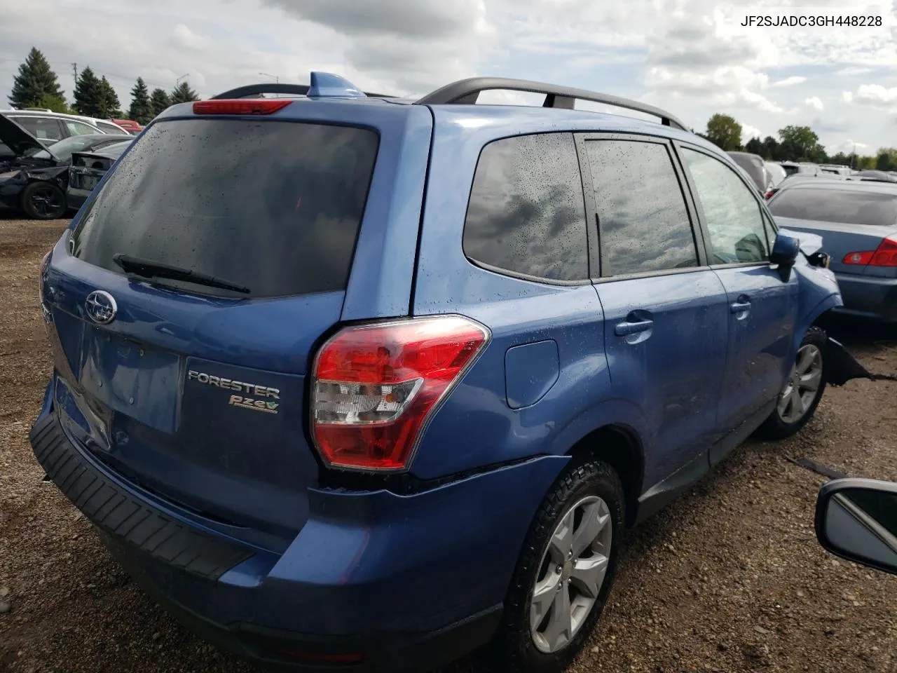 2016 Subaru Forester 2.5I Premium VIN: JF2SJADC3GH448228 Lot: 69298594