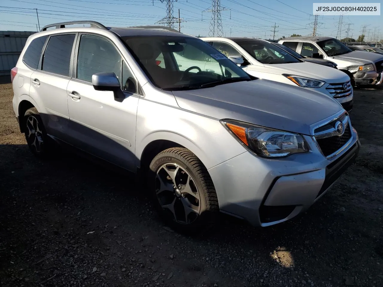 2016 Subaru Forester 2.0Xt Premium VIN: JF2SJGDC8GH402025 Lot: 69799804