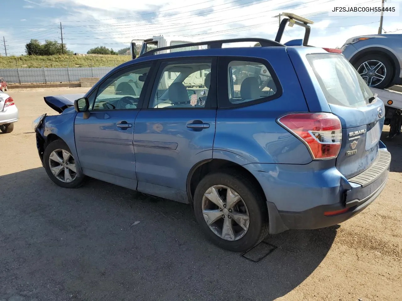 2016 Subaru Forester 2.5I VIN: JF2SJABC0GH554445 Lot: 70653414