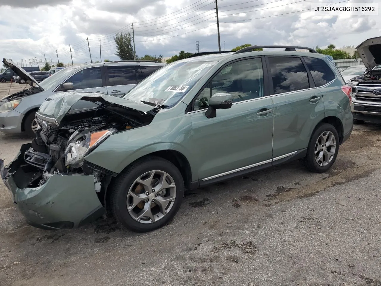 JF2SJAXC8GH516292 2016 Subaru Forester 2.5I Touring