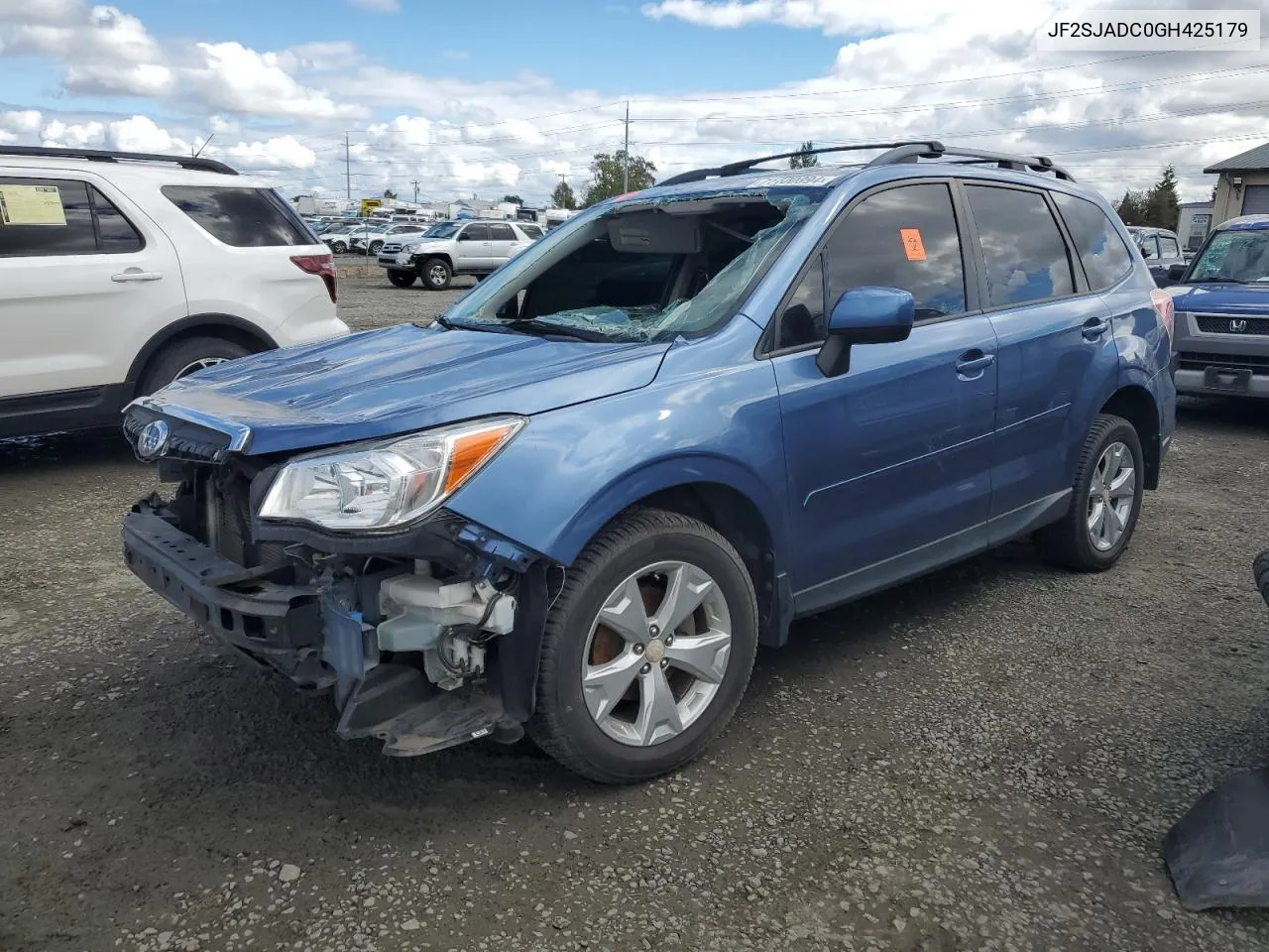 2016 Subaru Forester 2.5I Premium VIN: JF2SJADC0GH425179 Lot: 71100894