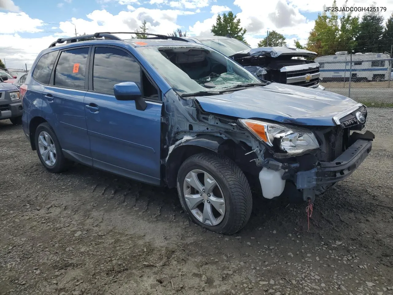 2016 Subaru Forester 2.5I Premium VIN: JF2SJADC0GH425179 Lot: 71100894