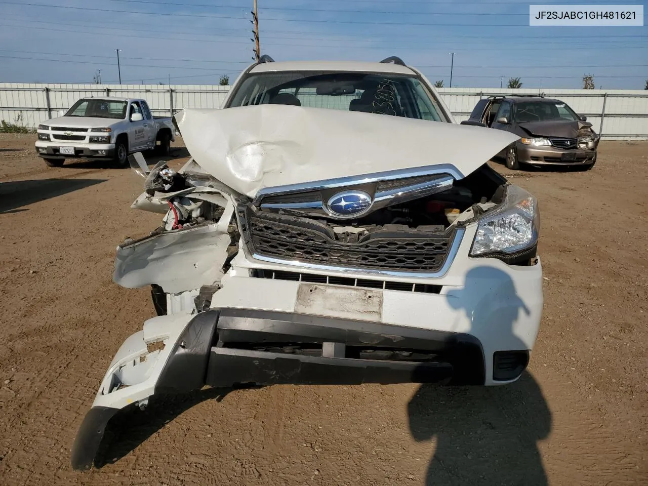 2016 Subaru Forester 2.5I VIN: JF2SJABC1GH481621 Lot: 71238054