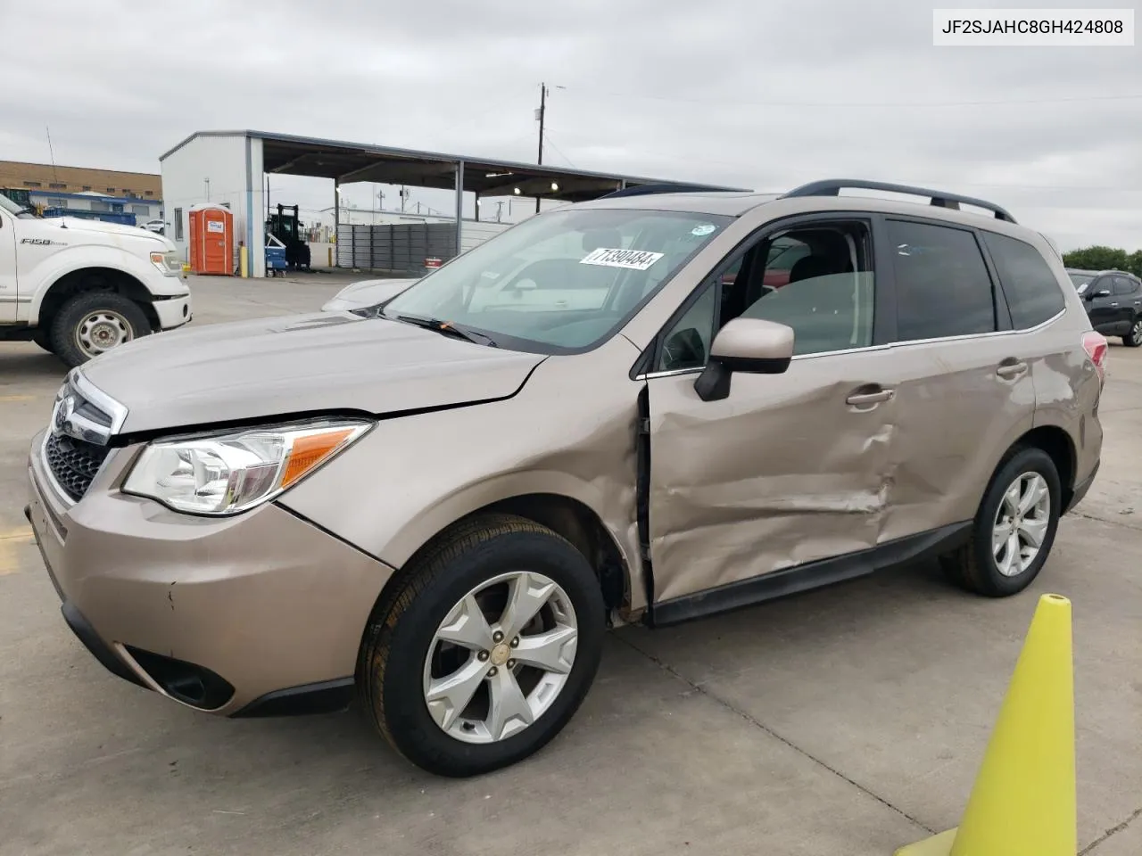 2016 Subaru Forester 2.5I Limited VIN: JF2SJAHC8GH424808 Lot: 71390484