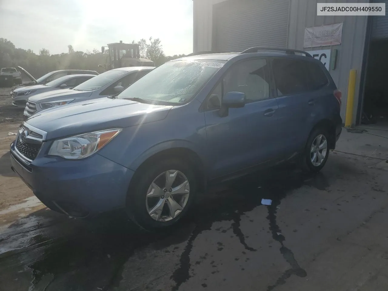 2016 Subaru Forester 2.5I Premium VIN: JF2SJADC0GH409550 Lot: 71421084