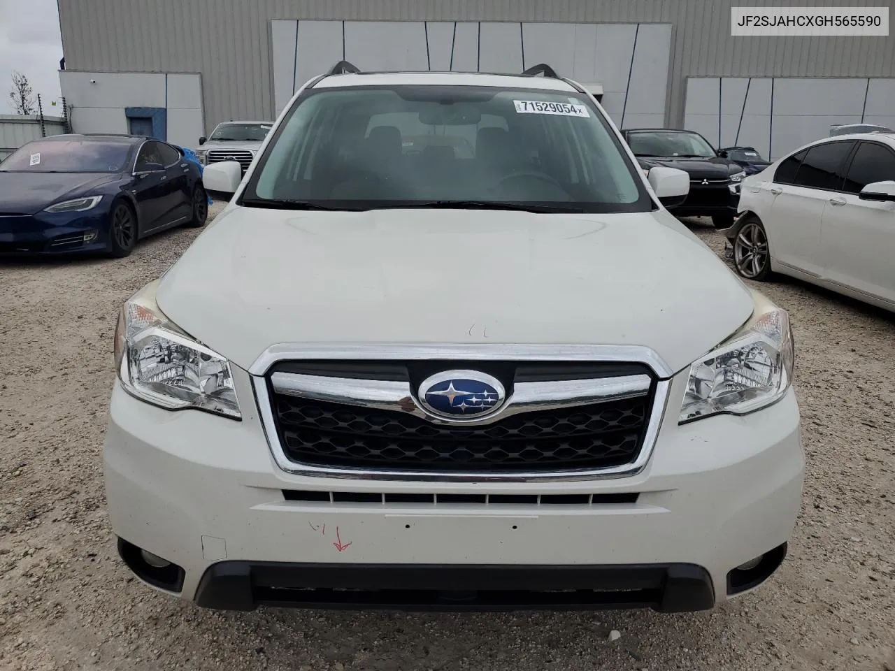 2016 Subaru Forester 2.5I Limited VIN: JF2SJAHCXGH565590 Lot: 71529054