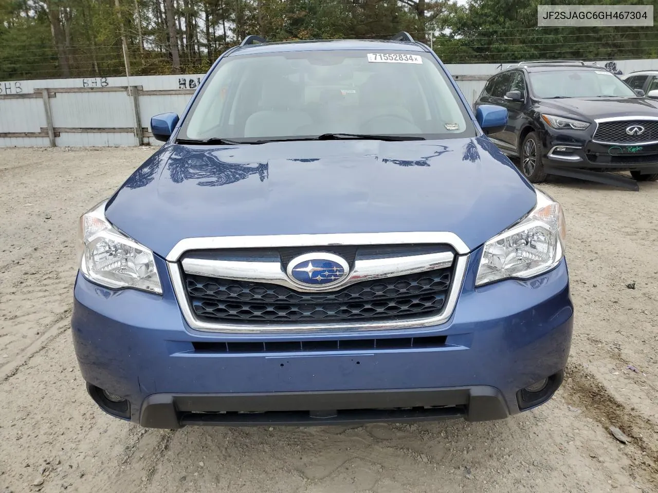 2016 Subaru Forester 2.5I Premium VIN: JF2SJAGC6GH467304 Lot: 71552834