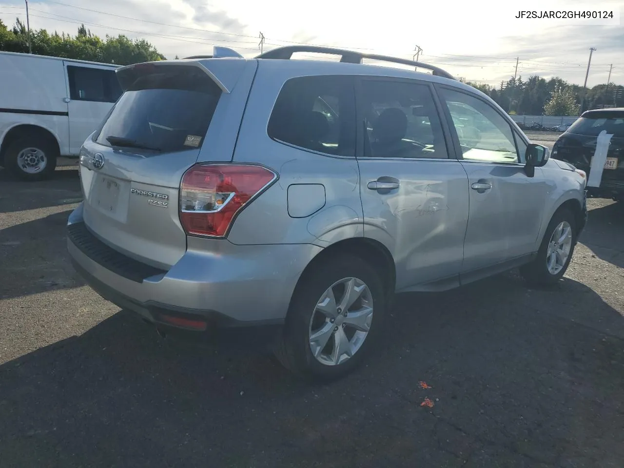 2016 Subaru Forester 2.5I Limited VIN: JF2SJARC2GH490124 Lot: 71852234