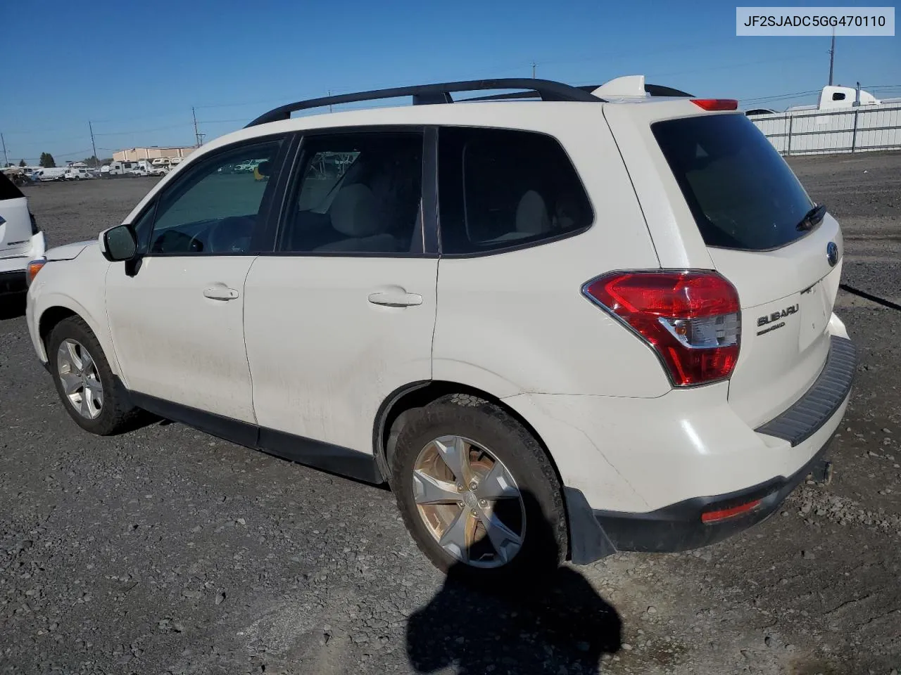 2016 Subaru Forester 2.5I Premium VIN: JF2SJADC5GG470110 Lot: 71855034