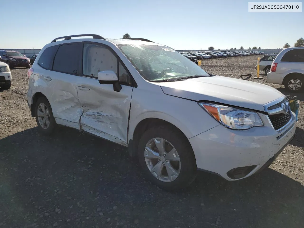 2016 Subaru Forester 2.5I Premium VIN: JF2SJADC5GG470110 Lot: 71855034