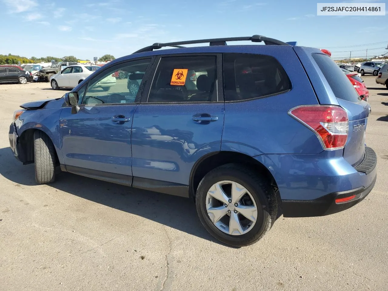 2016 Subaru Forester 2.5I Premium VIN: JF2SJAFC2GH414861 Lot: 71955214