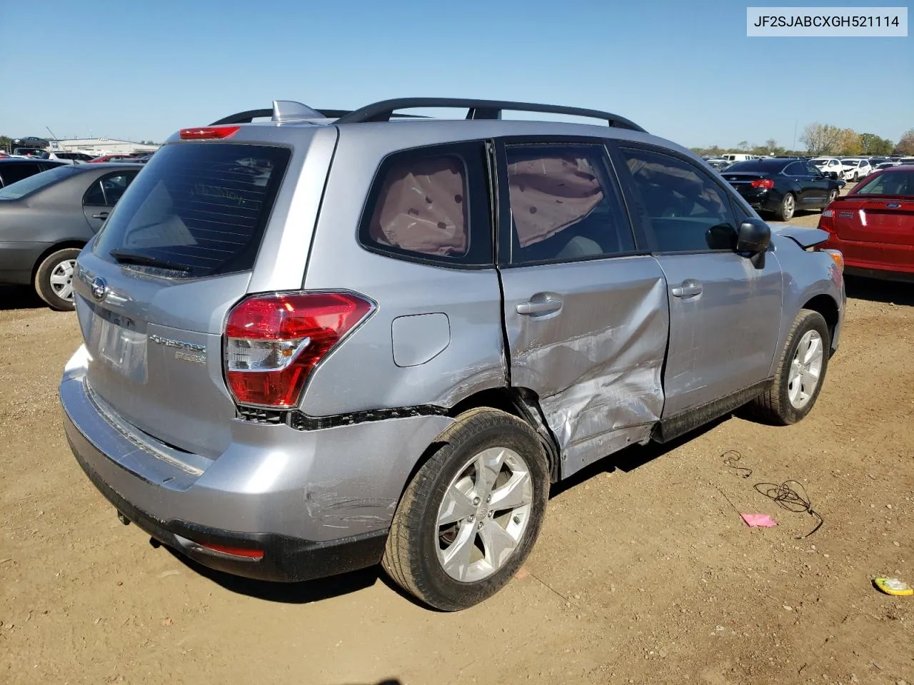 2016 Subaru Forester 2.5I VIN: JF2SJABCXGH521114 Lot: 71958354