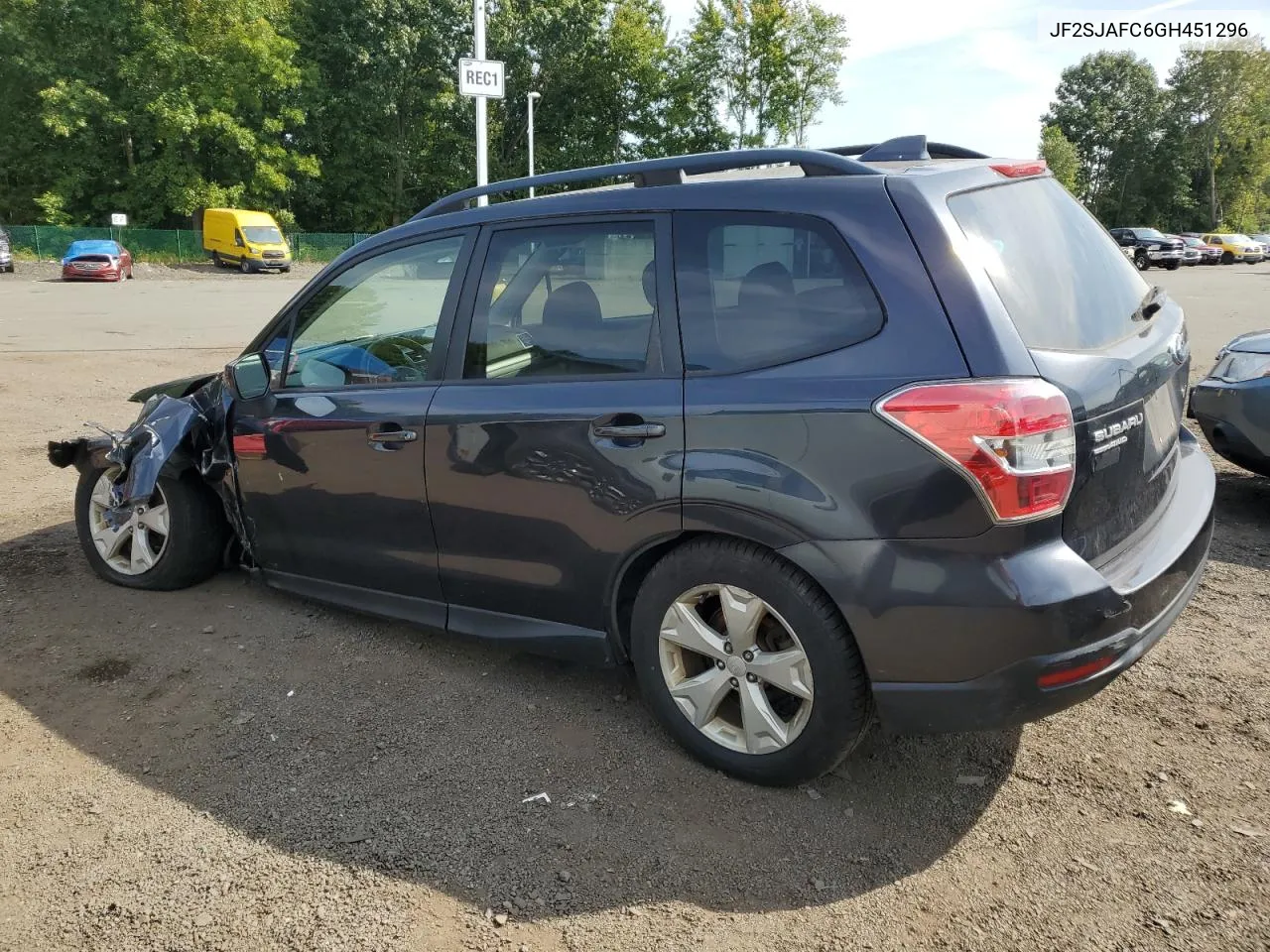 2016 Subaru Forester 2.5I Premium VIN: JF2SJAFC6GH451296 Lot: 71969634