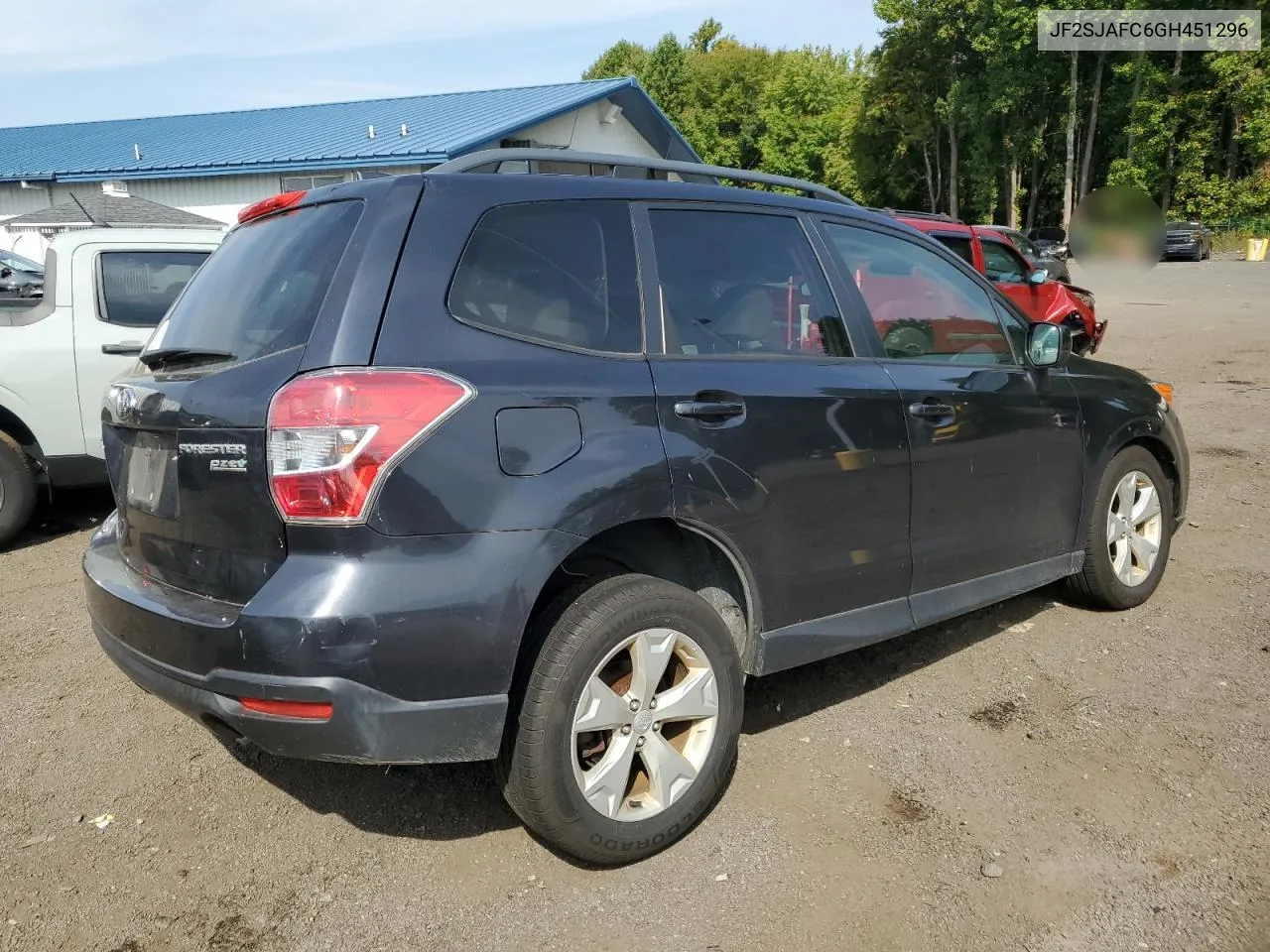 2016 Subaru Forester 2.5I Premium VIN: JF2SJAFC6GH451296 Lot: 71969634