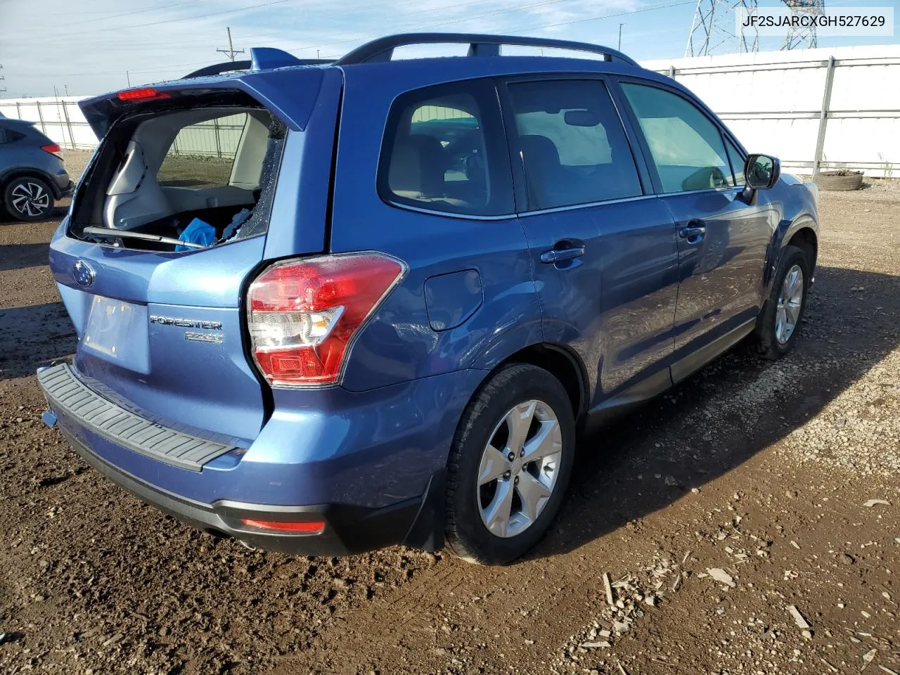 2016 Subaru Forester 2.5I Limited VIN: JF2SJARCXGH527629 Lot: 72098254