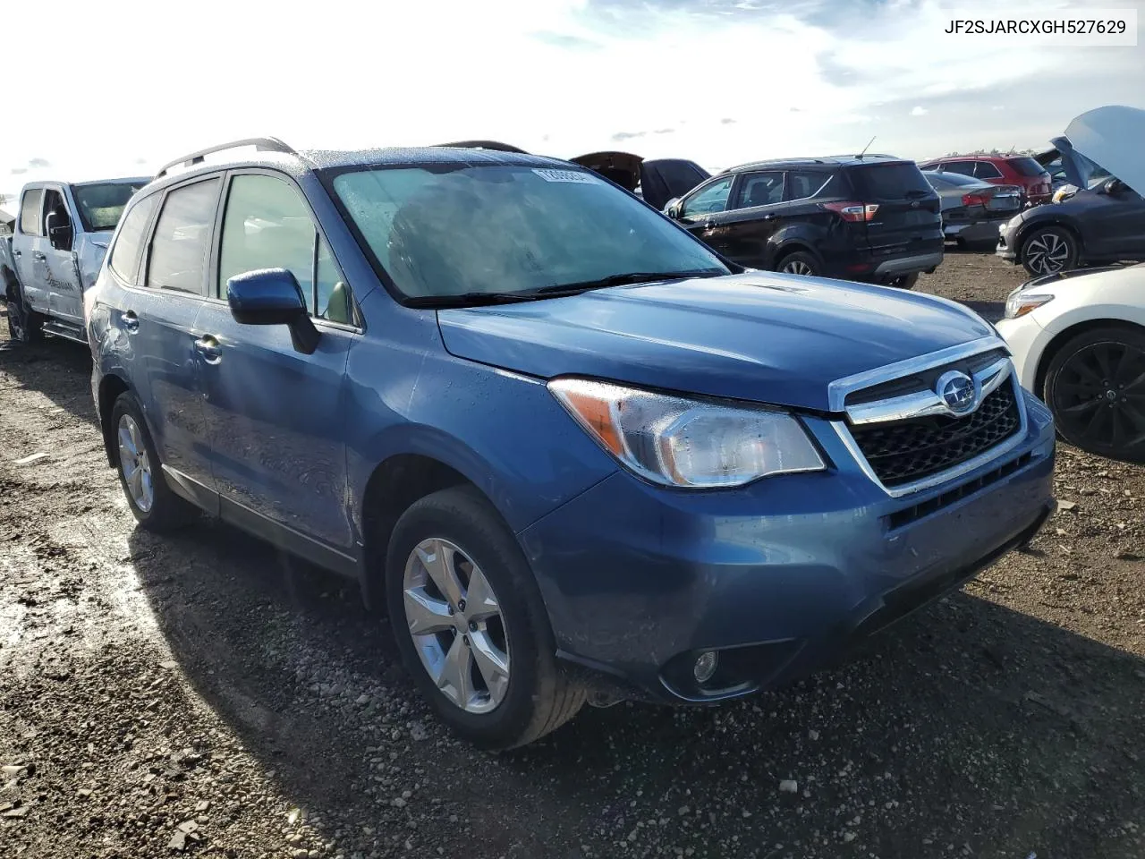 2016 Subaru Forester 2.5I Limited VIN: JF2SJARCXGH527629 Lot: 72098254