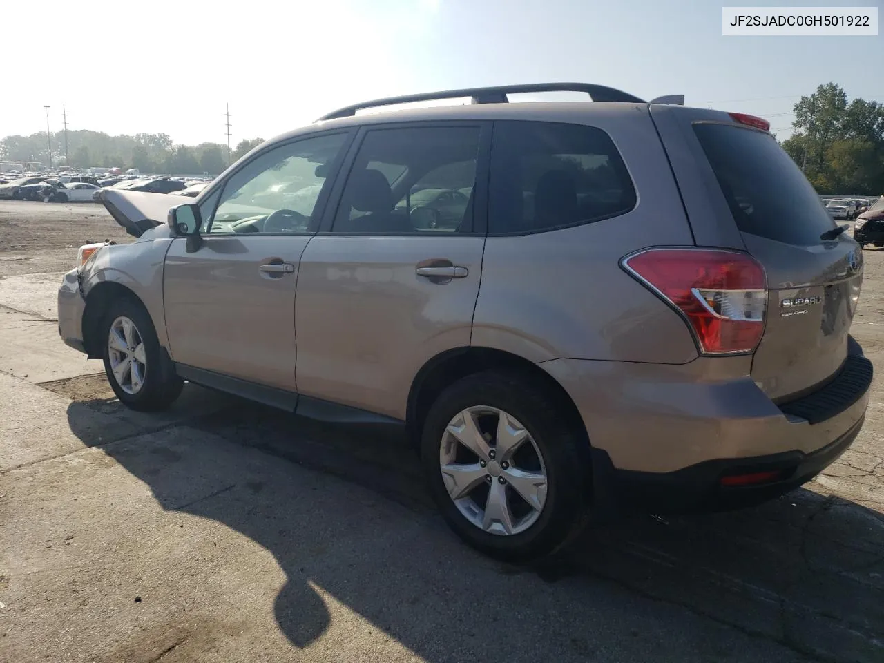 2016 Subaru Forester 2.5I Premium VIN: JF2SJADC0GH501922 Lot: 72260224