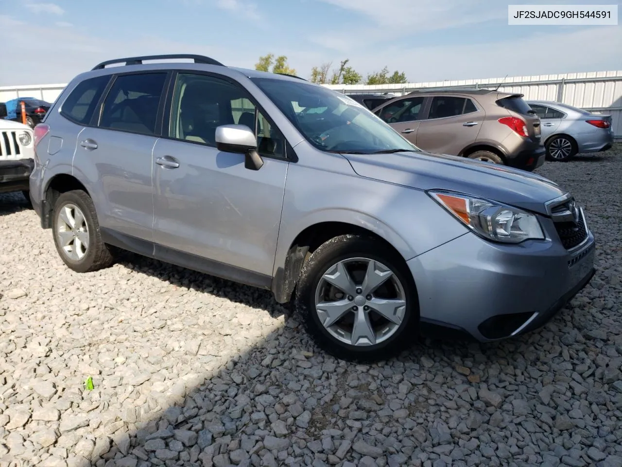 2016 Subaru Forester 2.5I Premium VIN: JF2SJADC9GH544591 Lot: 72260584