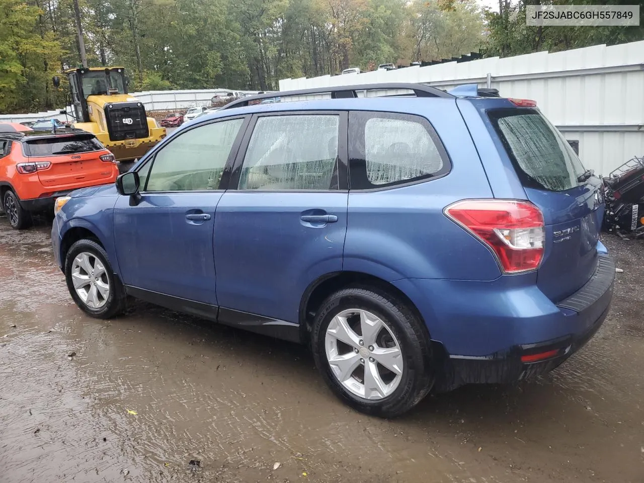 2016 Subaru Forester 2.5I VIN: JF2SJABC6GH557849 Lot: 72434594