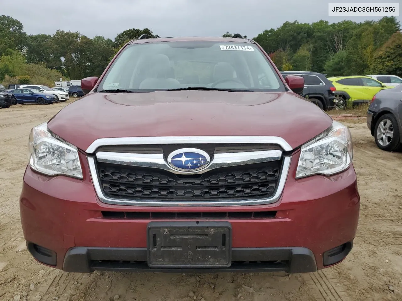 2016 Subaru Forester 2.5I Premium VIN: JF2SJADC3GH561256 Lot: 72437174