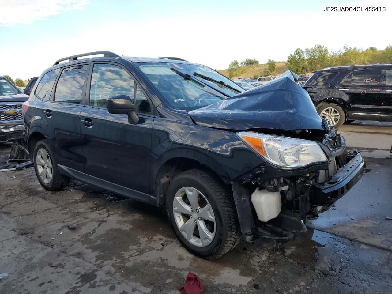 2016 Subaru Forester 2.5I Premium VIN: JF2SJADC4GH455415 Lot: 72593494